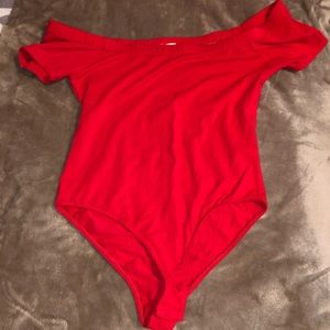Off the shoulder bodysuit